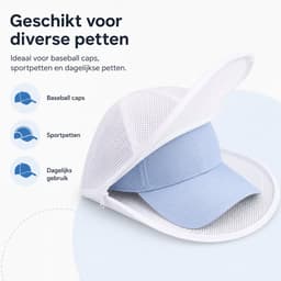 Consumerce® Waszak voor Petten - Cap Washer – Pet Wassen – Houder – Petten – Dames en Heren – Baseball Cap — thumbnail 3