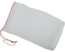 Fruit Bescherm Zakken - Kweekzakken Nylon - Tuin Bescherming - Met Trekkoord - 25x15cm 50 Stuks - Groen