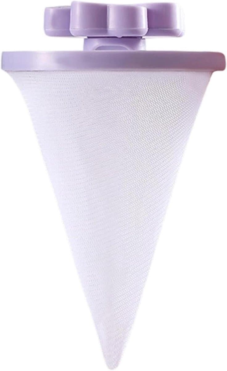 Wasmachine Haar Vanger - Pluizenreiniger Netzak - Huisdierhaar Verwijderen - Voorkomt Afvoer Verstopping - 15 x 15 x 15 cm — afbeelding 1