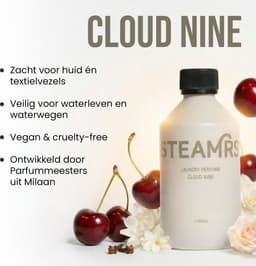 STEAMRS - Luxe Wasparfum - Cloud Nine - 300 ml x 6 Designer parfum voor je kleding - 180 tot 240 wasbeurten - Verzorgend voor textiel — thumbnail 3