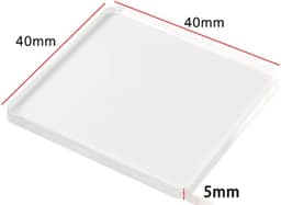 8 Stuks Anti-Trillingsmatten - Trillingsdempers Wasmachine - Beschermende Loopbandmat - Schokabsorberende Pads - Wasmachinesokkel - Geluidsisolatiemat - Wasbaar En Knipbaar - Transparant - 4 X 4 X 0.5 Cm — thumbnail 5