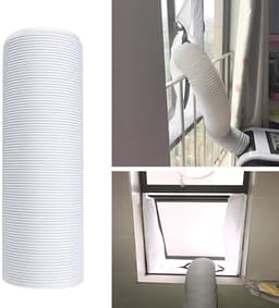 Dailygoody - Air Conditioner Afvoerslang - Universele Afvoerslang - Flexibel en Duurzaam - 1.5m x 13cm - Geschikt voor Diverse Airco's - Eenvoudi — thumbnail 3