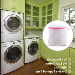 Mesh waszakken voor lingerie, sokken en ondergoed - 3-delige set met ritsen voor wasmachine en reisorganisatie — thumbnail 3