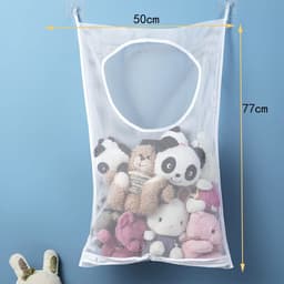 Dailygoods- Wasmand met deksel - Wasmand 3 vakken - Wassorteerder — thumbnail 3
