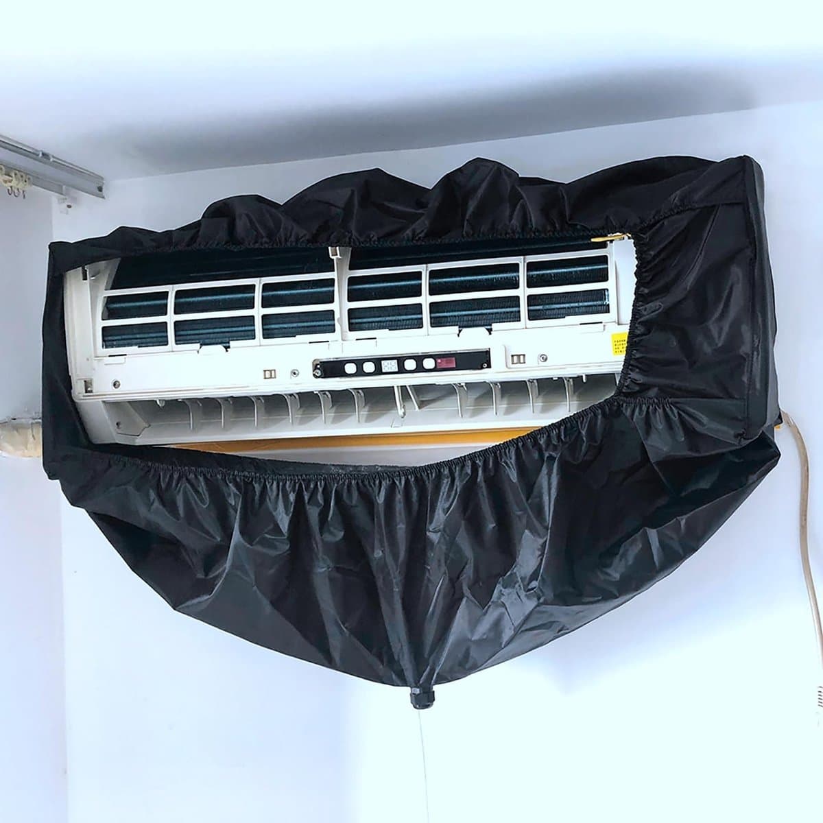 Dailygoods- Airconditioning Hoes Waterdicht - Reinigingszak - Wandbeugel - Oxford Stof - Elastische Trekband - 290 cm Lengte - Airco Reinigingszak — afbeelding 1