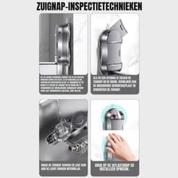 YOR® Wanddroogrek Inklapbaar - Wanddroogrek - Zwart - ‎6cm x 58cm x 17cm; 0.9 kg — thumbnail 3