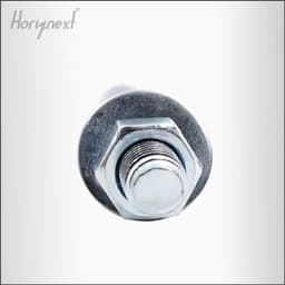Wiganker - Betonanker - Vastzetten in beton - Verzinkt koolstofstaal - 1/2" x 3-3/4" - Zilverkleurig — thumbnail 4