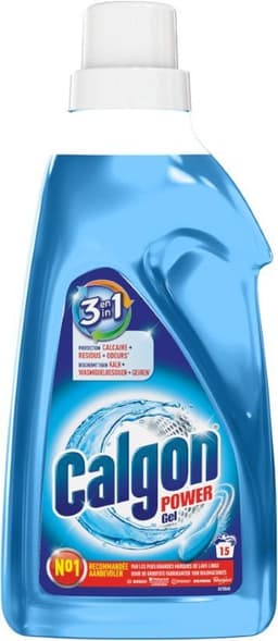 Calgon 3 in 1 Power Gel Wasmachine Reiniger en Anti kalk - 750 ml x6 — thumbnail 3