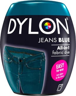 Machine Kleur Pod - Textielverf Set - Kleding Opfrissen - Alles-in-één Gebruiksgemak - 3 x 350g - Jeans Blauw — thumbnail 2