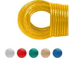 Waslijn 35 meter - Drooglijn Stalen Kern - Buiten Droogkoken - Extra Sterk UV Bestendig - 3mm Diameter