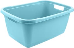Stevige Kunststof Wasmand 32 Liter voor Wassen en Opbergen — thumbnail 1