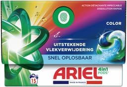 Ariel 4in1 Wasmiddel Pods Kleur - 4 x 15 Wasbeurten — thumbnail 3