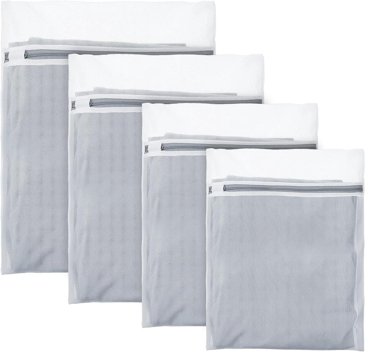 Mesh waszakken set voor wasmachine - 4-delige set voor fijne was - Ideaal voor fijne was en op reis — afbeelding 1