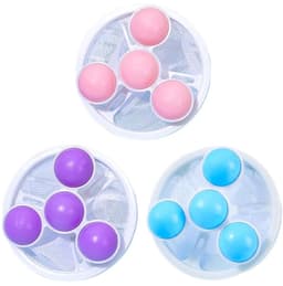 3-Pack Pluisfilters voor de Wasmachine – Haarvangers – Wasballen – Roze/Paars/Blauw – PP/Polyester — thumbnail 1