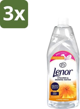 Lenor Strijkwater Summer Breeze 1 liter - Bulkverpakking - 3 stuks — thumbnail 1
