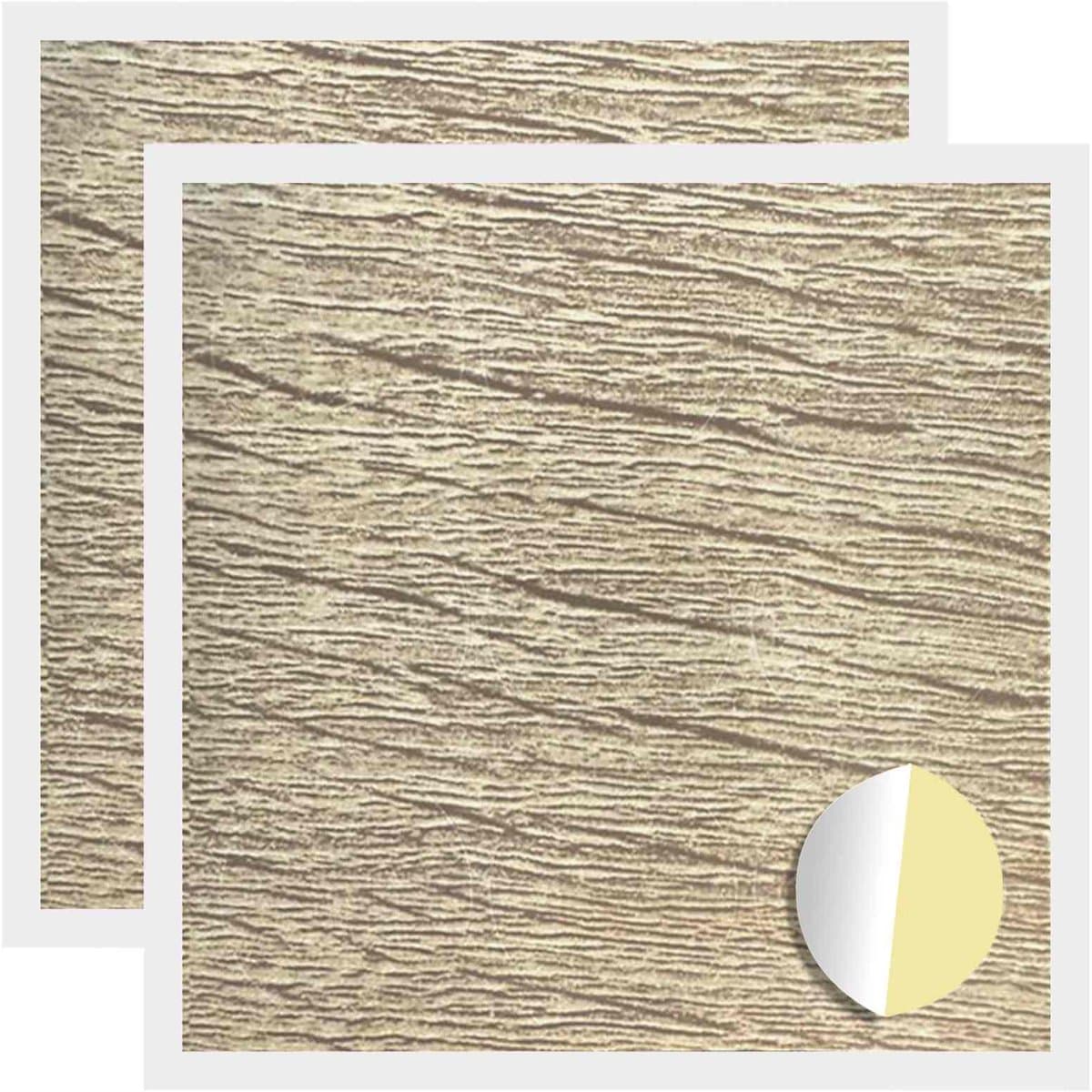 vidaXL - Zelfklevende - schroefcover - 2 - st - Sonoma - Eik - Ø - 20 - x - 0,5 - mm — afbeelding 1