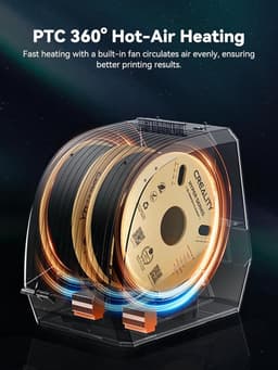 Filament Droger voor 2 Rollen met 48-Uur Timer en 360° Warmtecirculatie — thumbnail 4