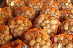 Groene Netzakken met Trekkoord voor Groenten, Fruit en Hout — thumbnail 2