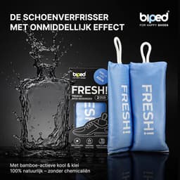 Geurkussens voor schoenen met actieve bamboekool – Absorbeert vocht en neutraliseert geurtjes — thumbnail 2