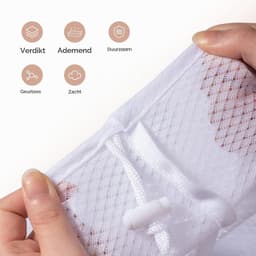 1 Pcs Trekkoord Waszak, 70×90cm Mesh Waszak voor Delicate Kleding, Sterke en Duurzame Netwaszak voor de Wasmachine, Ideaal voor Kleding en Ondergoed — thumbnail 5