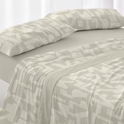 Blanco Beddengoedset, bed 180 cm (+ beschikbare maten), design 141, moskleur (180 x 190/200 cm) — thumbnail 3