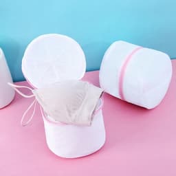 Set van 2 Waszakken voor Delicate Kleding - Mesh Waszakken met Rits voor Ondergoed, Bh's en Sokken - Ideaal voor Thuis, College en Reizen — thumbnail 3