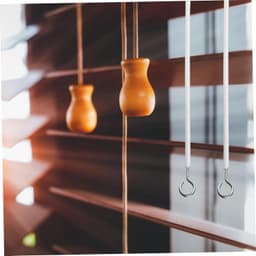 1set Verstelbare Gordijn Draad Lichtgewicht Ramen Accessoires Met Beugels Haakjes Voor Eenvoudige Installatie Veelzijdig Gebruik — thumbnail 2