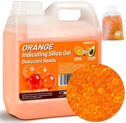 Silicagel Droogballen Oranje Met Vochtindicator Voor Vochtbestrijding — thumbnail 1