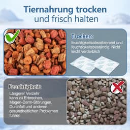 12 porties vochtabsorberend voor Petkit 5L voederautomaat, zeer efficiënt droogmiddel voor katten- en hondenvoerautomaten — thumbnail 2