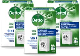 3 x Dettol - Hygiënische Wasmachine Reiniger - 5-in1 Formule - 500ml - Voordeelverpakking - 3 stuks — thumbnail 1