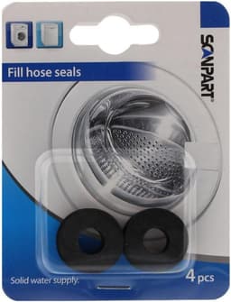 Set van 4 Rubberen Afdichtingen voor Toevoerslang Wasmachine en Vaatwasser — thumbnail 1
