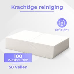 Syllio Wasstrips - 100 Wasbeurten - Lavendel Wasstrips - Wasmiddeldoekjes - Wasdoekjes - Laundry Strips — thumbnail 4