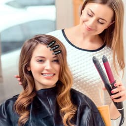 20x Naadloze Haarspelden Zonder Klem - Zwart - Voor Thuiskapper & Styling — thumbnail 2