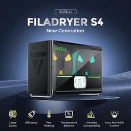 Filamentdroogbox voor 3D-printers met 4 Spoelen, Snelle Verwarming en Vochtigheidsbeheer — thumbnail 5