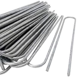 100 Grondankers 200 x 25 mm – Verzinkte U-Haringen voor Harde Vloeren en Tuinbevestiging — thumbnail 4