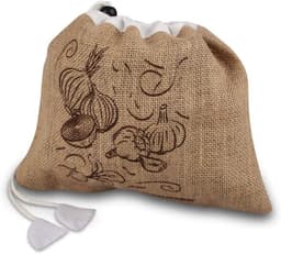 Kleine Jute Opbergzak voor Groenten en Fruit - Ademend en Lichtdicht — thumbnail 1