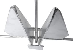10 kg Gegalvaniseerd Stalen Platenanker voor Boot, Jacht en Zeilboot - Robuuste Verankering — thumbnail 3