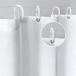 Cosensi - Verstelbare staalkabel voor gordijnspansysteem - 10 meter roestvrijstalen kabel met montageklemmen - ideaal voor waslijnen buiten - gordijndraad — thumbnail 4