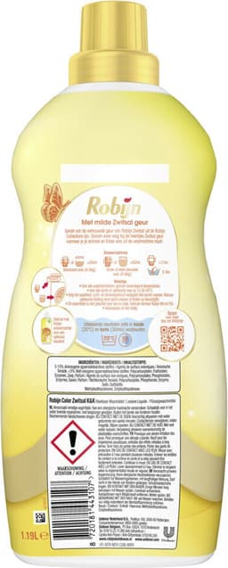 Robijn Klein & Krachtig Wasmiddel Zwitsalgeur 34 Wasbeurten 1,19 liter — thumbnail 2