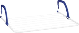 hangdroogrek - 4,8 m drooglengte - balkon - radiator - klein - wit — thumbnail 1