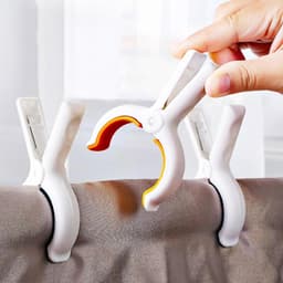 Dailygoods- Handdoekklemmen Set van 5 - Grote Klemmen - Winddicht — thumbnail 4