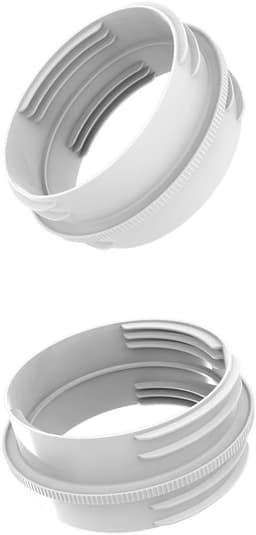Namajunas - Slangkoppeling voor draagbare airco - Universele slangconnector voor airconditioning - Geschikt voor 5-inch en 5.9-inch slangen - Geschikt voor airconditioning, afvoerbuis en slangverlenging - Onderdelen voor airconditioners - 2 stuks — thumbnail 1