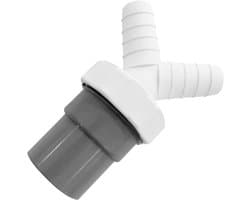 SnelShoppen - Double Waste Pipe Connector Y voor Wasmachine en Vaatwasser - Afvoersplitter Ø40 mm - Inlaat Ø18-23 mm - 10 Jaar Garantie - Universele A