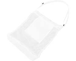 Plukzak Netzak - Oogsttas Fruit - Producten Verzamelen - Luchtige Gaasconstructie - 43 x 40.5 cm - Wit