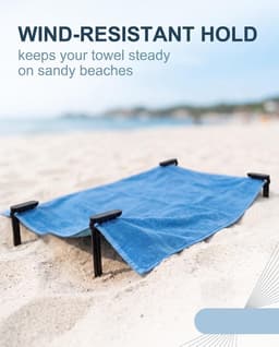 Strandhanddoek Klemmen - Windbestendig - Voor Picknick en Kamperen — thumbnail 4