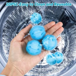 Dierenhaarverwijderaar 20 stuks - Pluisballen voor wasmachine - Verwijdert haren effectief - Ideaal voor huisdieren - ShopVlot — thumbnail 2