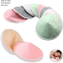 Dailygoods - 8 Wasbare Borstvoeding Tepel Pads met Natte Tas en Waszak — thumbnail 4