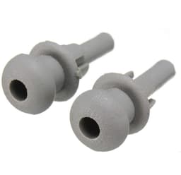 Dailygoods- Pakketclips 2 Stuks - Grijze Plastic Clips - Geschikt voor Citroen Saxo C2/C3 - Xsara Picasso - Voor Bagageplank - Makkelijk te Monteren - Bagageclips — thumbnail 1