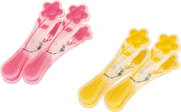 Kledingknijpers - Wasknijpers - Drogen van wasgoed - Met rubberen inleg - 20 stuks - Blauw — thumbnail 5