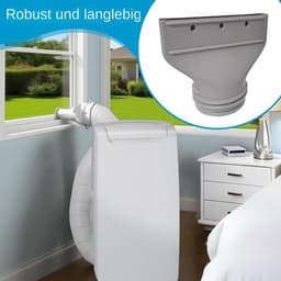 Koppelstuk Mobiele Airco Afvoerslang Met Airco slang 200Cm（Ø15Cm） - Voor Ø13-15cm Afvoerslang Airco Slang - Airco Slang Koppeling - Airconditioning Slangkoppelin - Interface Afvoerslang - Universele Afvoerslangadapter Voor Ventilatie En Koelsystemen — thumbnail 5